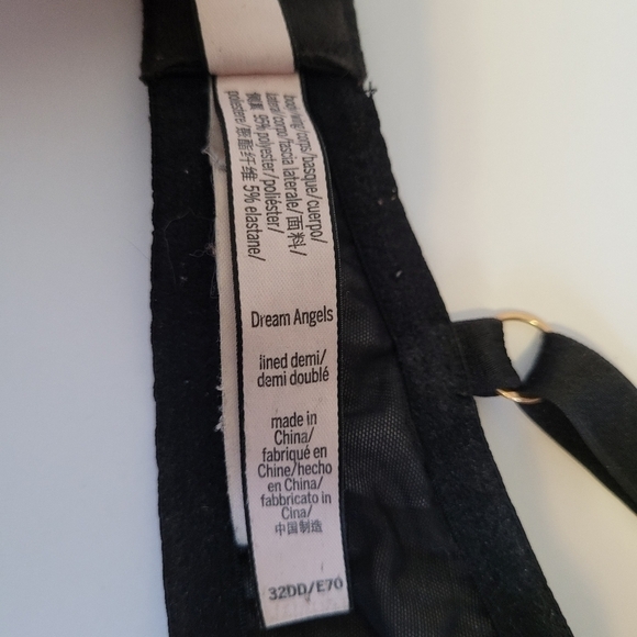 VICTORIA'S Secret Dream Angels Push-Up Bra Plaid | size 32DD - Picture 3 of 4